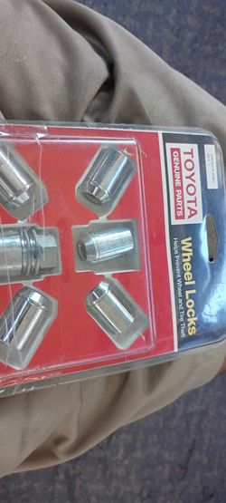 Brand new Toyota genuine parts wheel locks $25