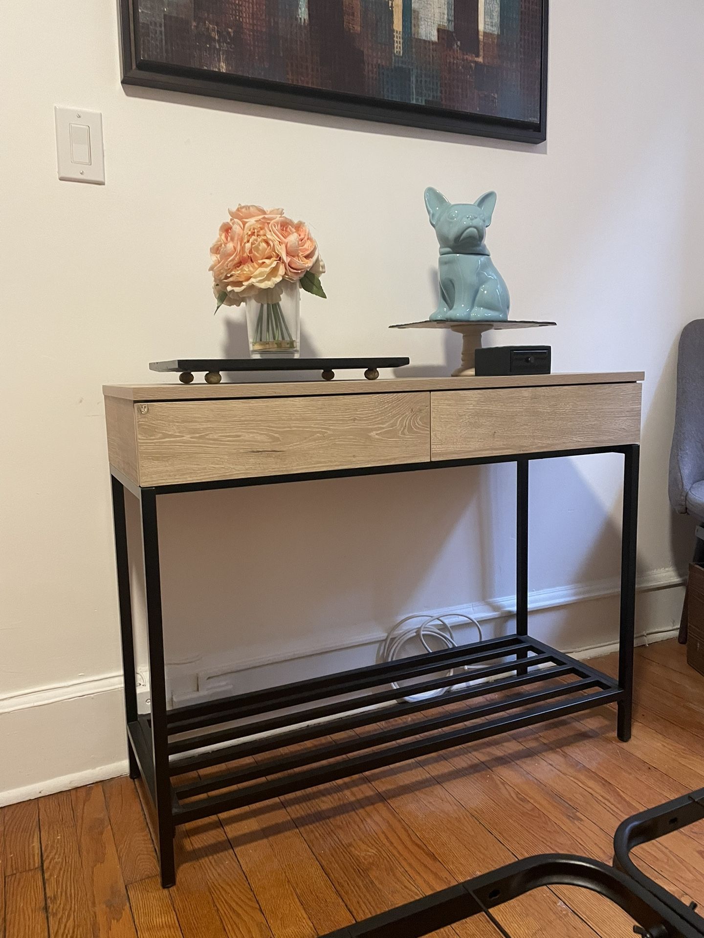 Loring Console Table Oak - Threshold