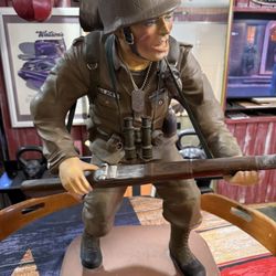 G.I. Joe Army Soldier Statue 34”H