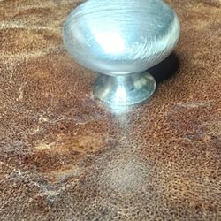 Mushroom Cabinet Knob, Satin Nickel, New 40 PIECES