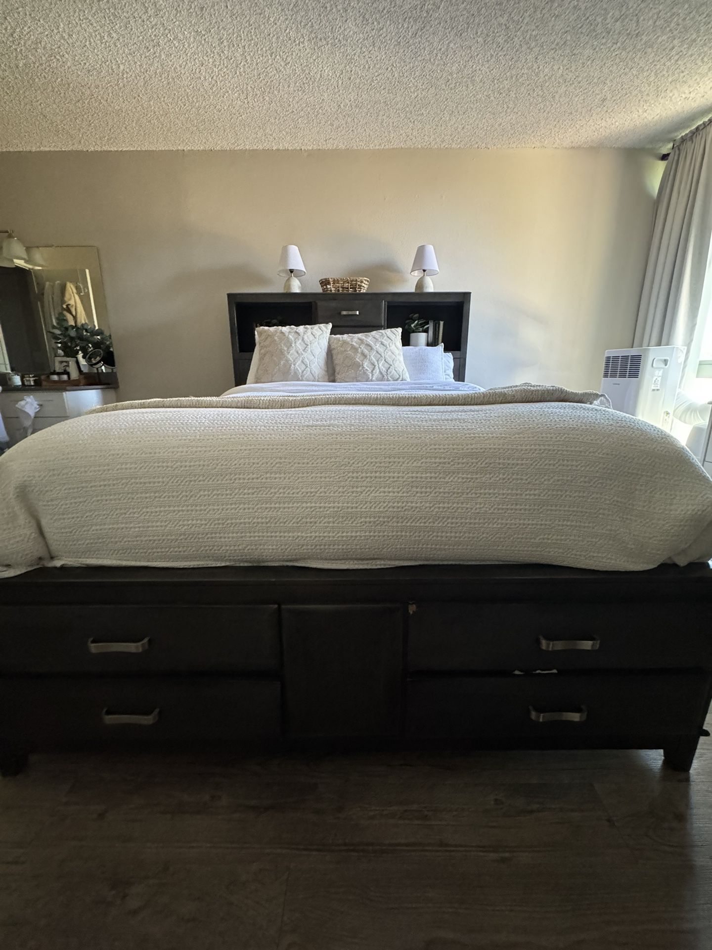 Queen Size Bed frame (Mattress Not Included)