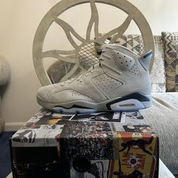 NEW NIKE AIR JORDAN 6 RETRO GEORGETOWN SIZE 13 LIMITED 