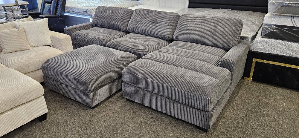 4 PCS XL CORFUROY FABRIC FROM $899 NOW $849 
