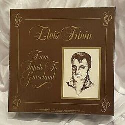 Rare Elvis Trivia From Tupelo To Graceland Game Complete 1987

