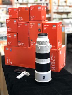Sony FE 200-600mm f/5.6-6.3 G OSS Lens