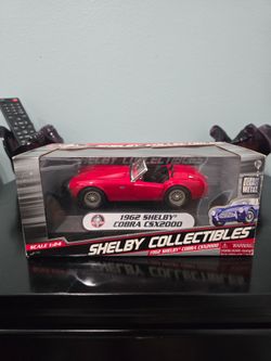Shelby Collectibles 1962 Shelby Cobra CSX2000 Red 1:24 Diecast New in box