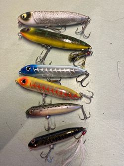 Vintage Heddon Zara top water lures