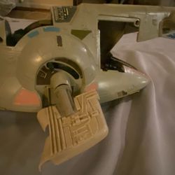 Vintage Kenner STAR WARS Boba Fett Slave 1-ESB 1981 Vehicle.