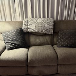 Reclining Sofa and Loveseat 