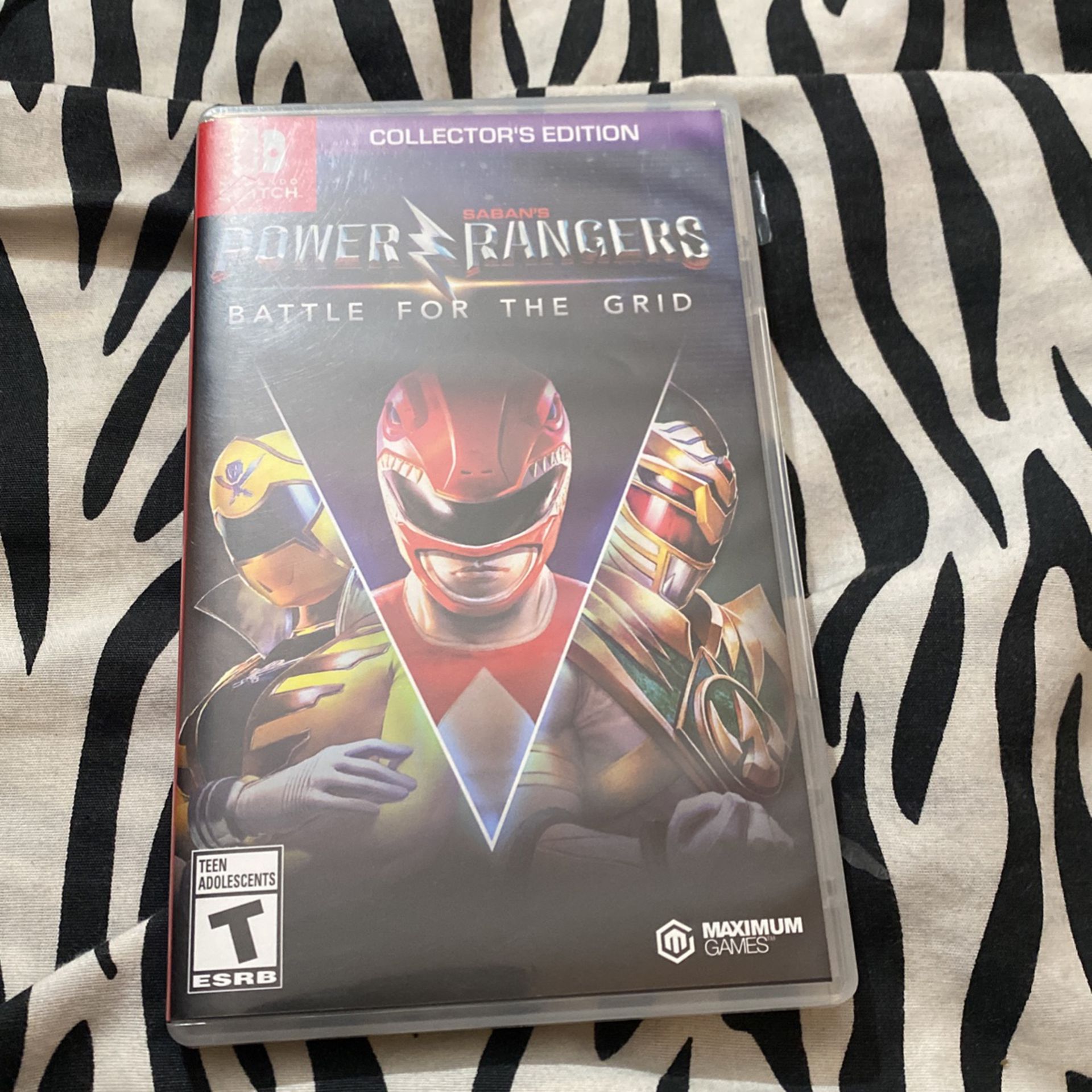 Power rangers battle for the grid for Switch 
