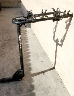 3-Bicycle Hitch Mounted Bike Rack Carrier