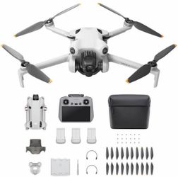DJI Mini 4 Pro 4k fly more combo plus RC 2 Remote.