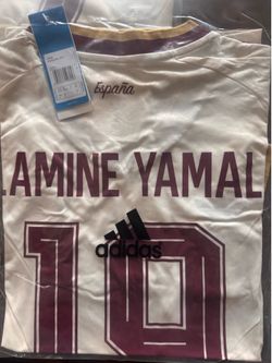 Spain Jersey Size M with Jamal on the back