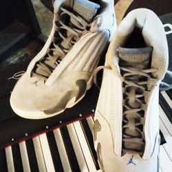 Jordans 14 Retro Grey Wolf Size 10 Like New Price Is Firm