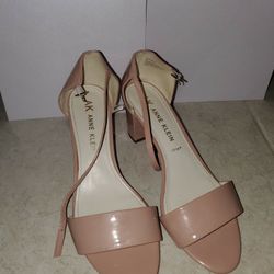 Anne Klein Pink Block Heels