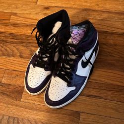 Jordan 1 court purple 