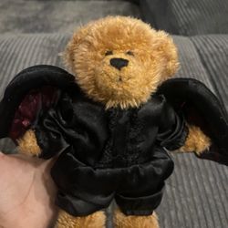 Ty Halloween Beanie Babies Vlad Bat Costume Vampire Plush 8"  