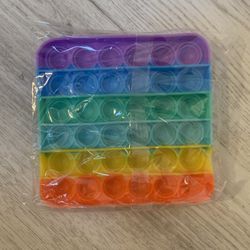 Pop it fidget Toy relieve stress for anxiety and autism-Square