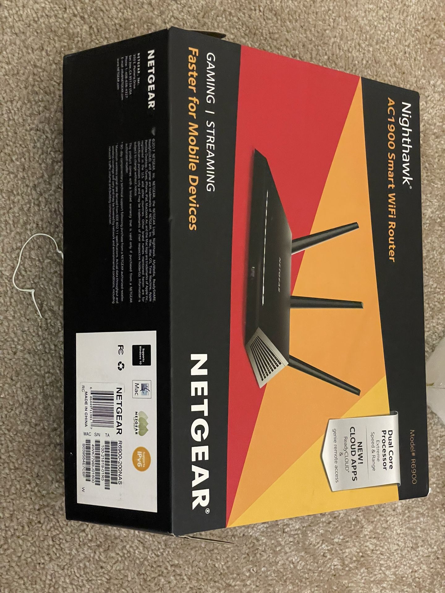 Netgear AC1900 Nighthawk WIFi Wireless Router