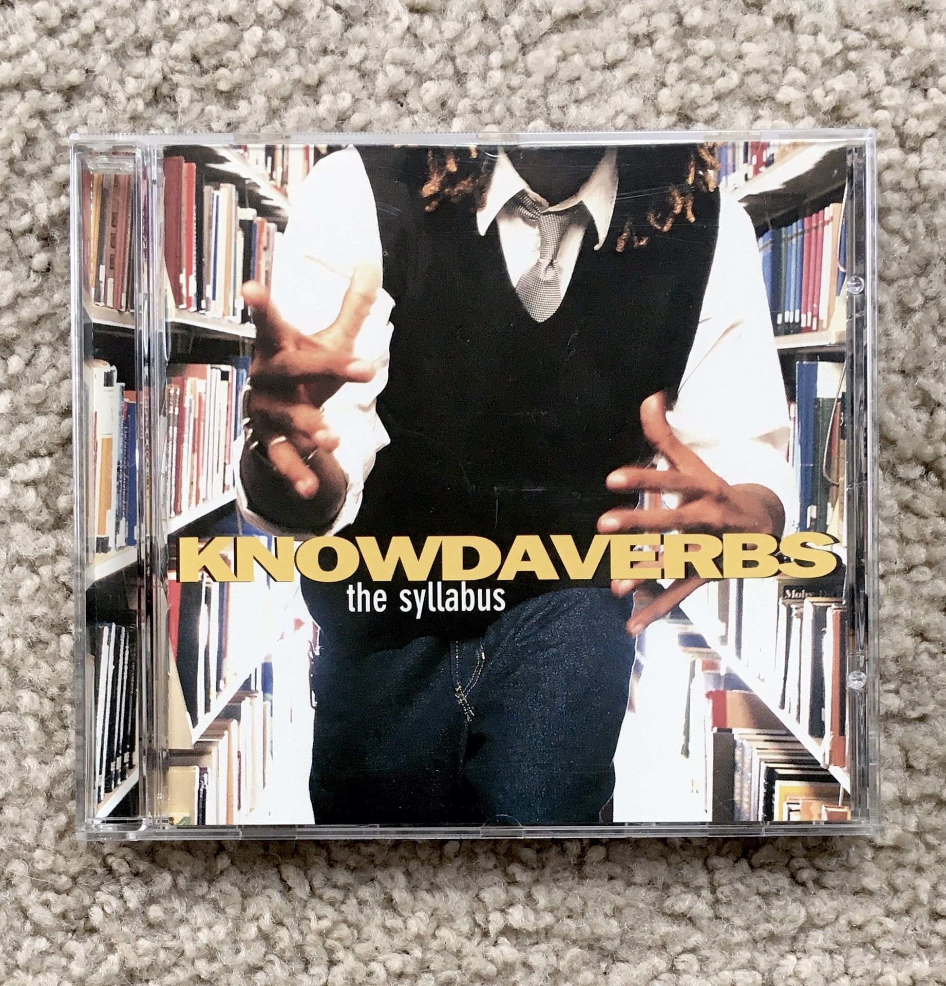 KNOWDAVERBS The Syllabus 1999 CD - Hip Hop Christian Rap Gospel Rap - LIKE NEW!!