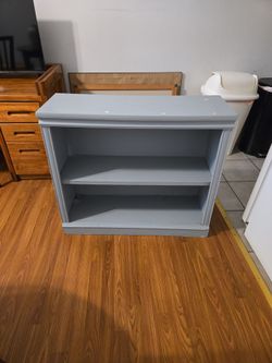 Blue shelf