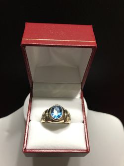 Anillo de oro de 10 k para hombres