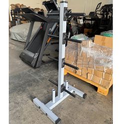 BRAND NEW 1" Weight Plate & Bar Storage Rack – Home Gym Organizer