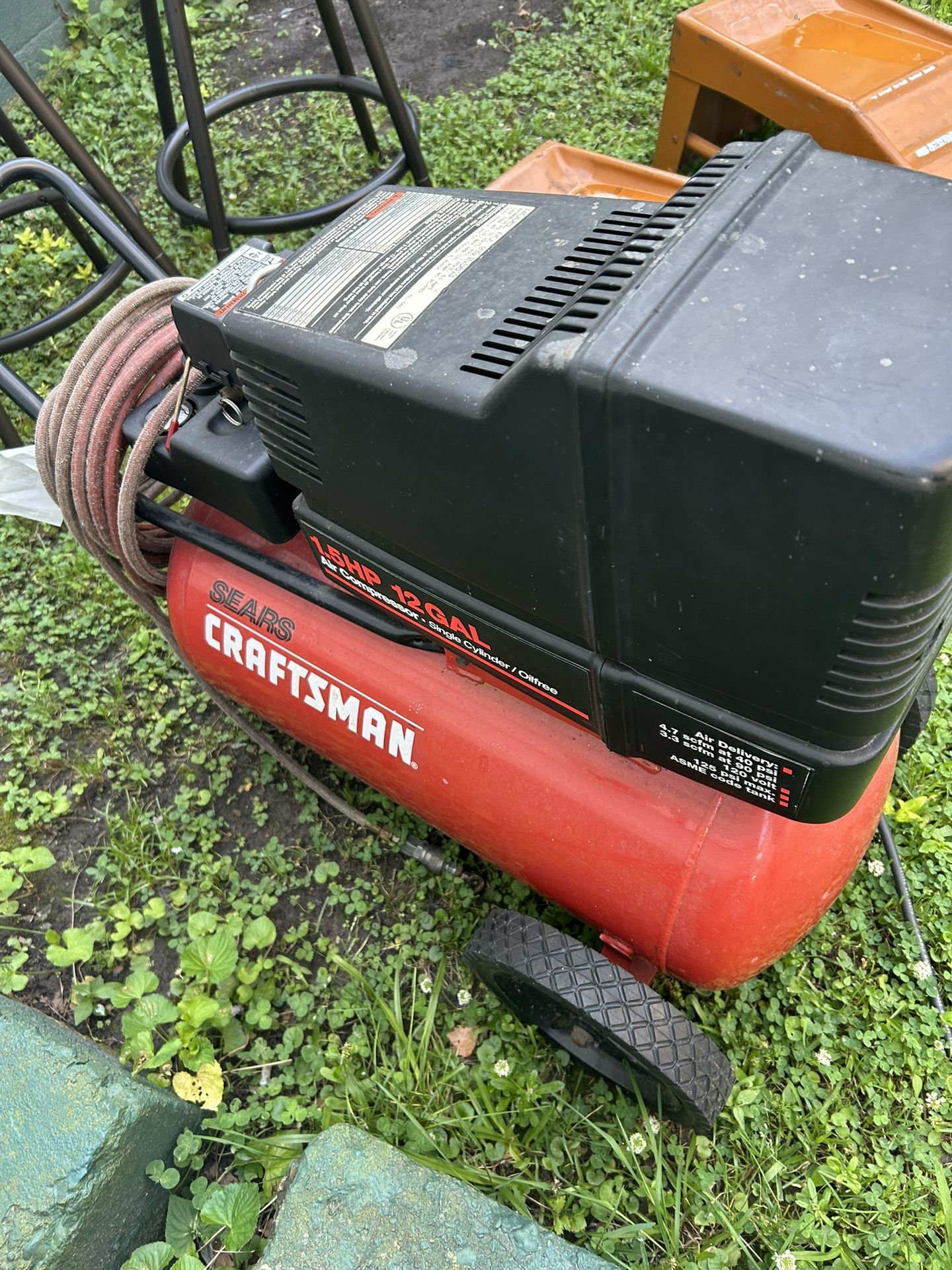 Craftsman Air Pressure