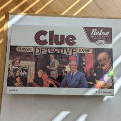 VINTAGE Clue COMPLETE Parker Brothers 1986 Classic Detective Board Game Sealed