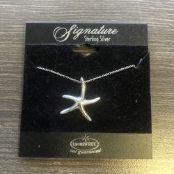 new sterling silver pendant and necklace