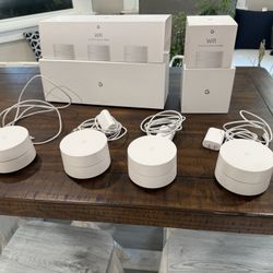 Google Wifi Mesh Router 4 Pack