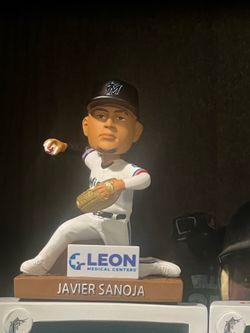 Javier Sanoja Gold Glove Marlins Bobblehead