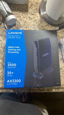 Linksys AX3200 WiFi 6 EasyMesh Router (E8450) – Great condition  with Box