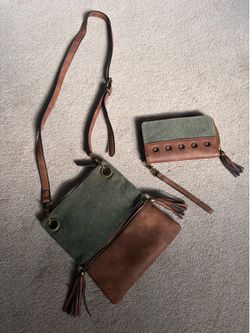 Purse and matching wallet