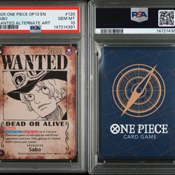 2025 ONE PIECE OP13-CARRYING ON HIS WILL | WANTED ALTERNATE ARTSABO