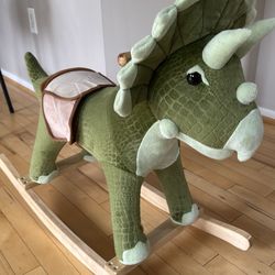 Dinosaur rocking horse