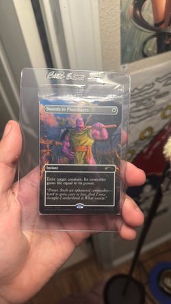 Magic the Gathering Thanos PSA Magazine Promo Swords Plowshares
