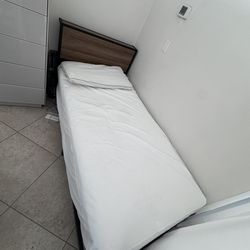 Twin Bed Frame And Mattress