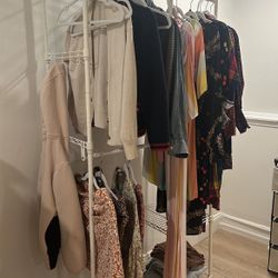 Free Standing Clothes Rack/closet Organizer