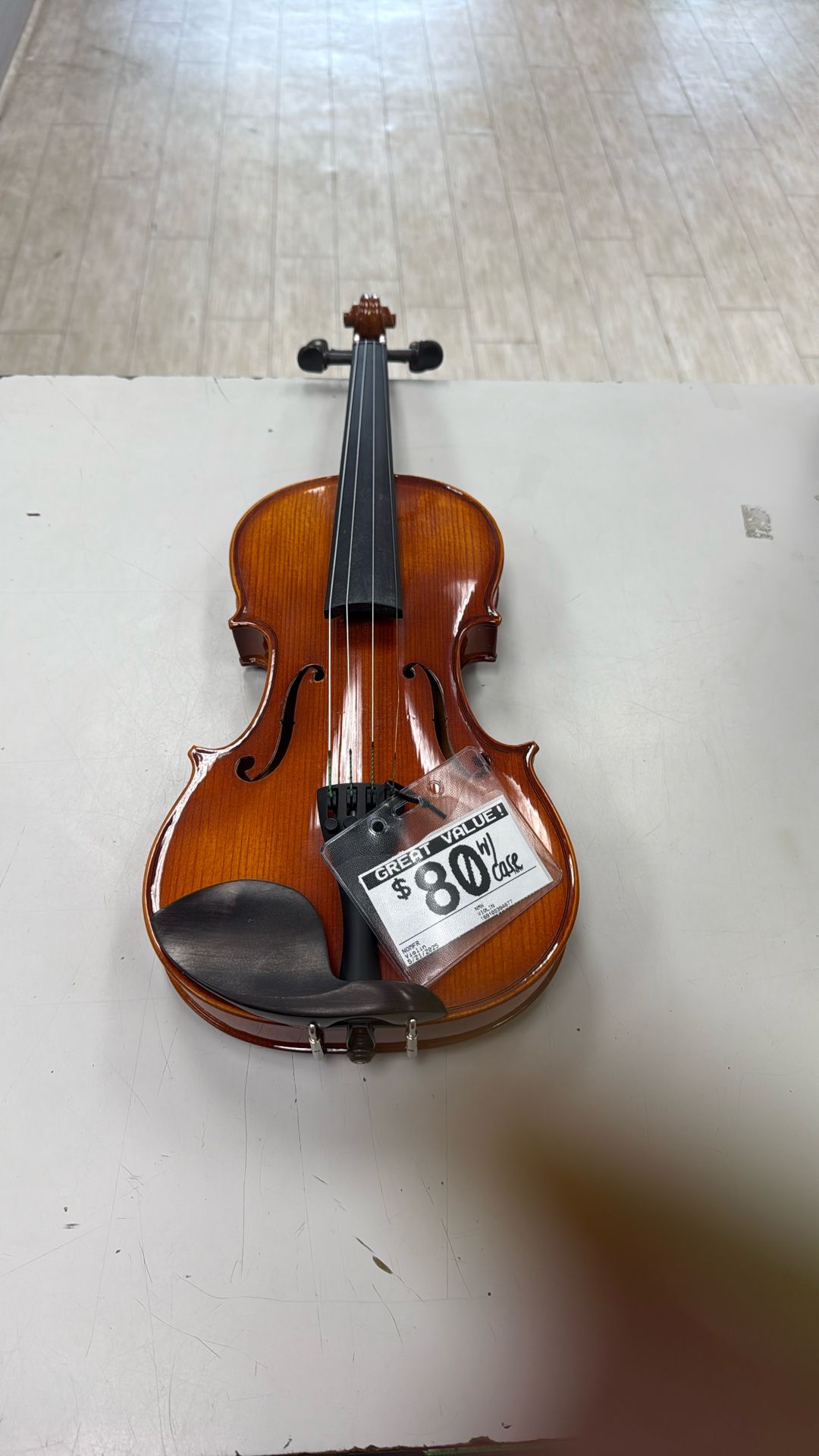 Violin With Case