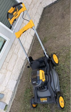 Dewalt 60v flexvolt self propelled lawnmower