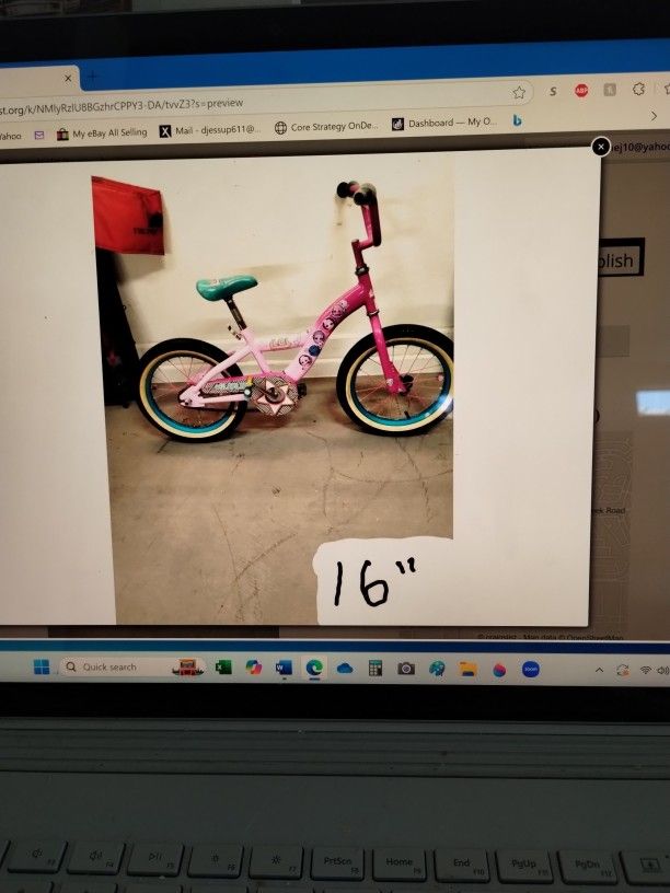 Glamlife LOL 16" Bicycle Like New Condition Cash Only Please
