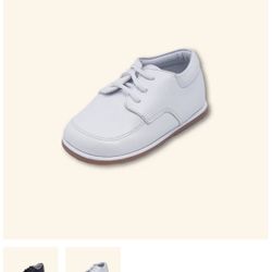 Boys White Dress Shoes