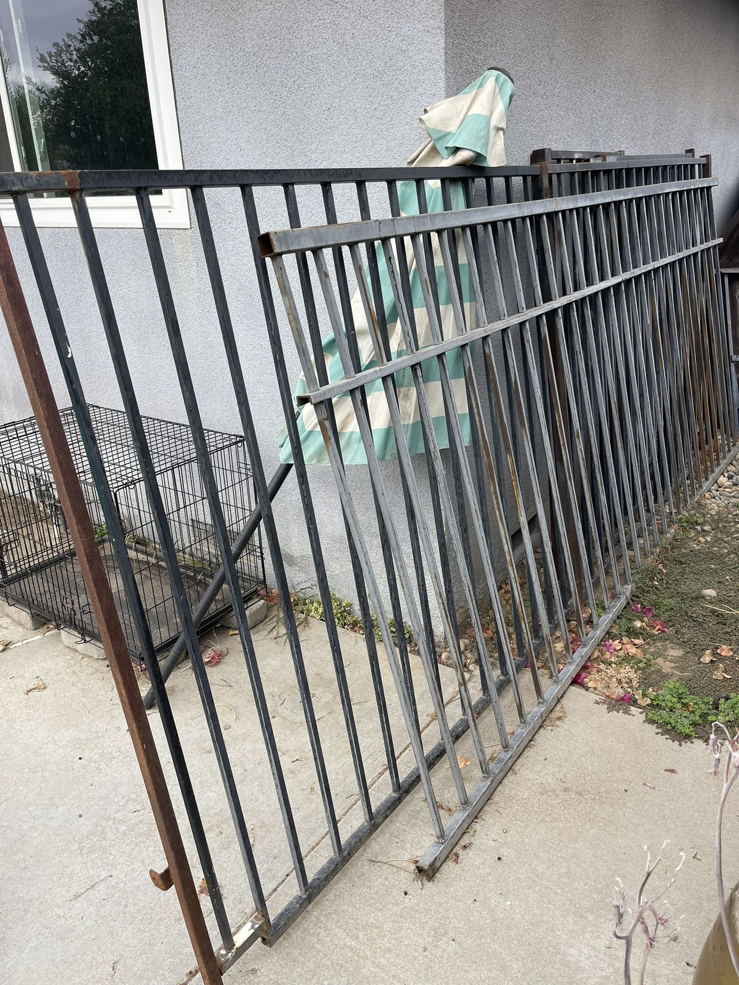 Wrought Iron Fence With Gate