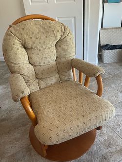 Swivel glider rocking chair
