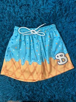 Men’s bucketsquad Ice Cream Cone Print Athletic Shorts