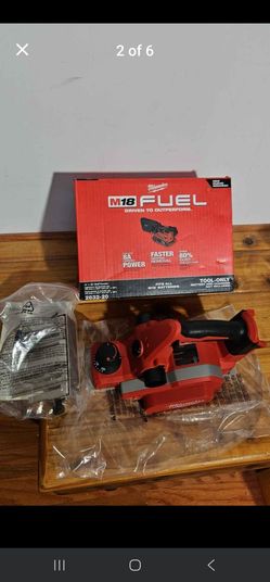 Milwaukee M18 'Fuel' 3"X18" belt sander, 3 1/4" planer (Tools only)