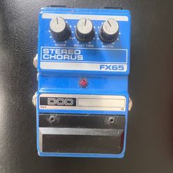 DOD Stereo Chorus FX 65 Guitar Pedal