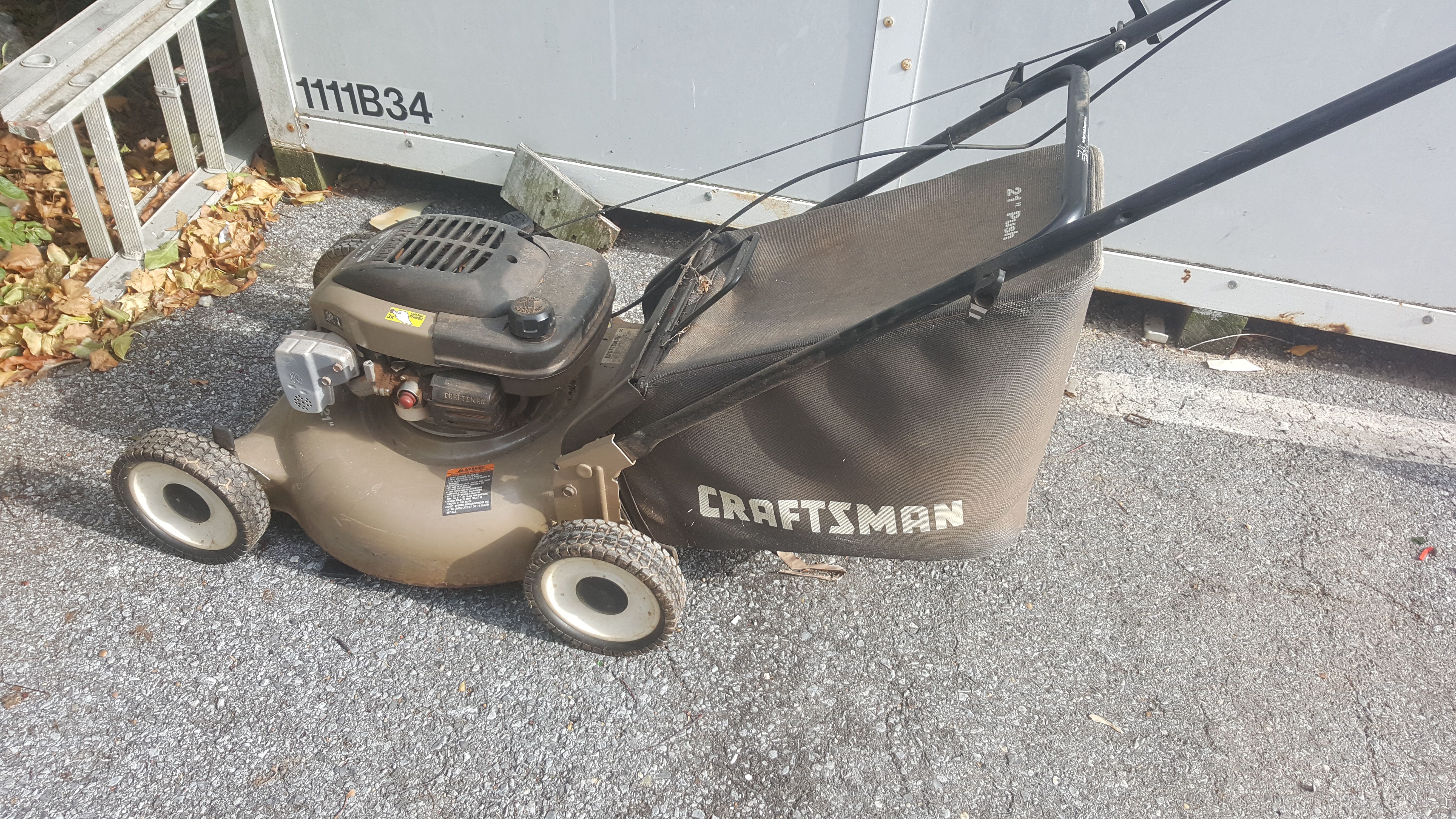 Craftsman lawn mower 6.75