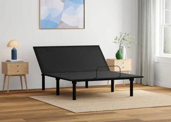 Queen platform bedframe